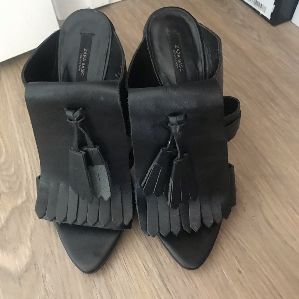 Zara Leather sandal